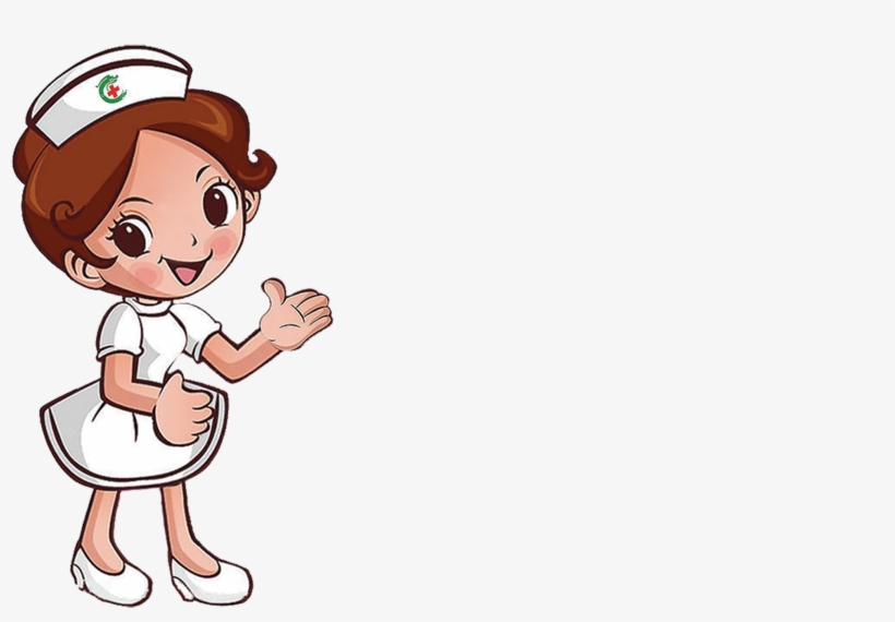 Instructive Cartoon Nursing Pictures Nurse Doctor 3508 - Fashionable Pocket  Silicone Nurse Quartz Watch With - Free Transparent PNG Download - PNGkey