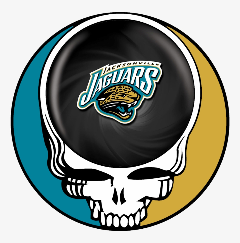 Jacksonville Jaguars Skull Logo Iron On Transfers - Grateful Dead Coloring Pages Free, transparent png #731027