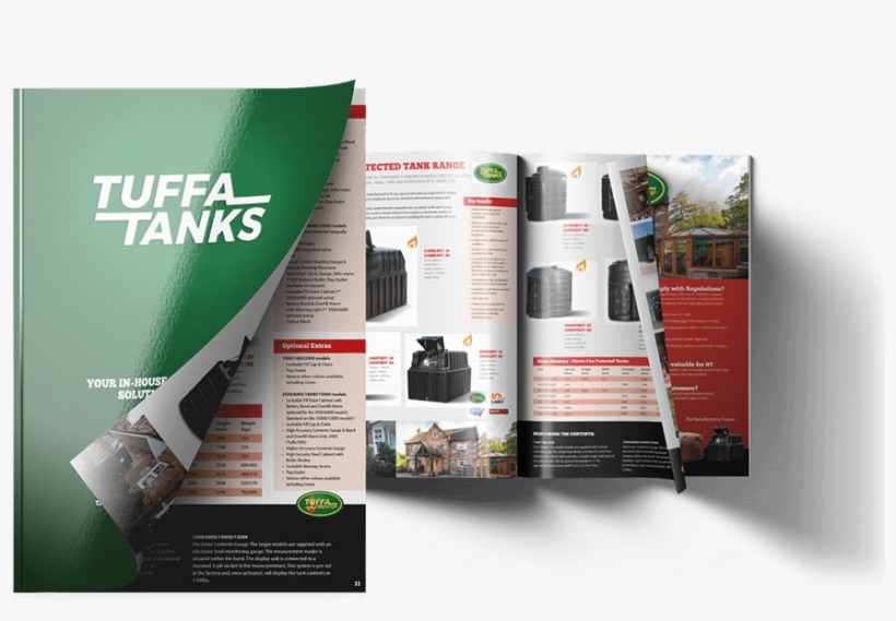 Download The Tuffa Tanks Brochure - Brochure, transparent png #731094