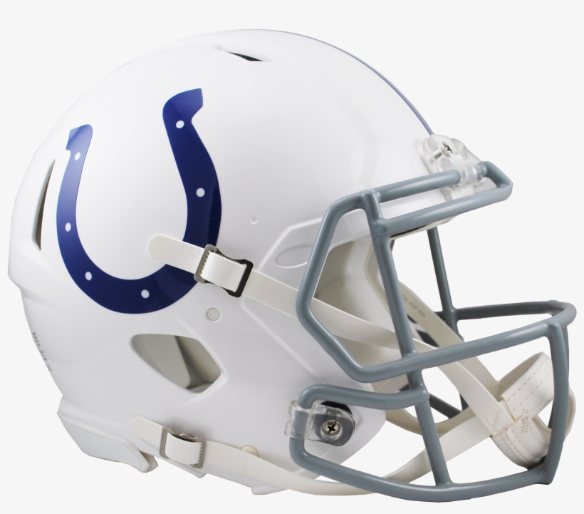 Indianapolis Colts Speed Helmet, transparent png #731427