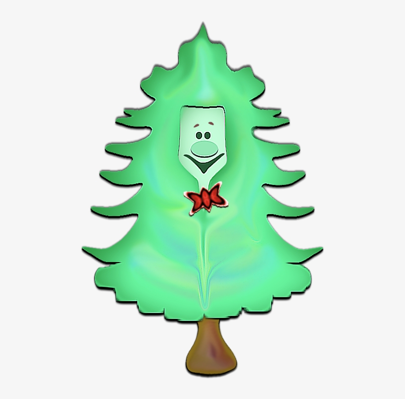 A Comical Christmas Tree For You To Use Today - Illustration, transparent png #731580