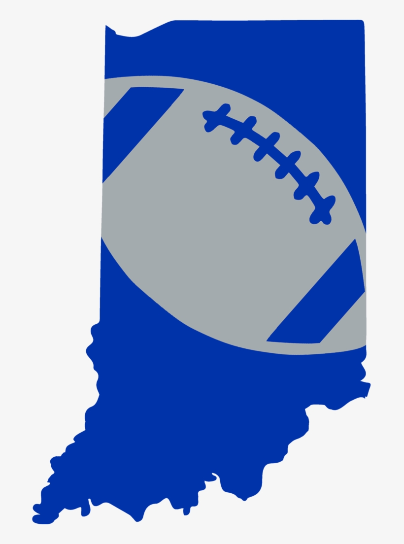 Indianapolis Football Design - Indiana Silhouette, transparent png #731651