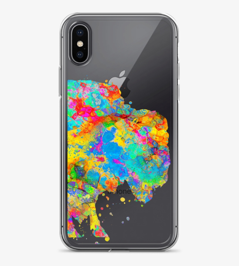 Watercolor Buffalo Clear Iphone Case - Mobile Phone Case, transparent png #731652