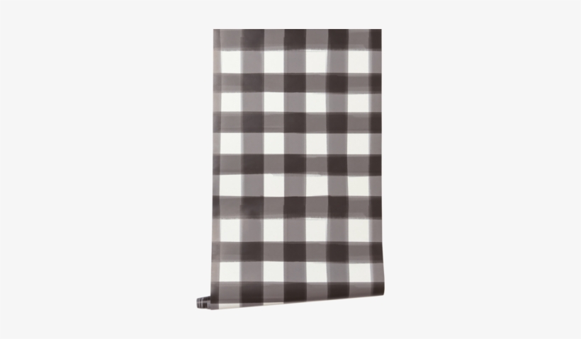 Burnside Buffalo Check In Black Wallpaper Sample - Chemise À Carreaux Noir Et Jaune, transparent png #731865