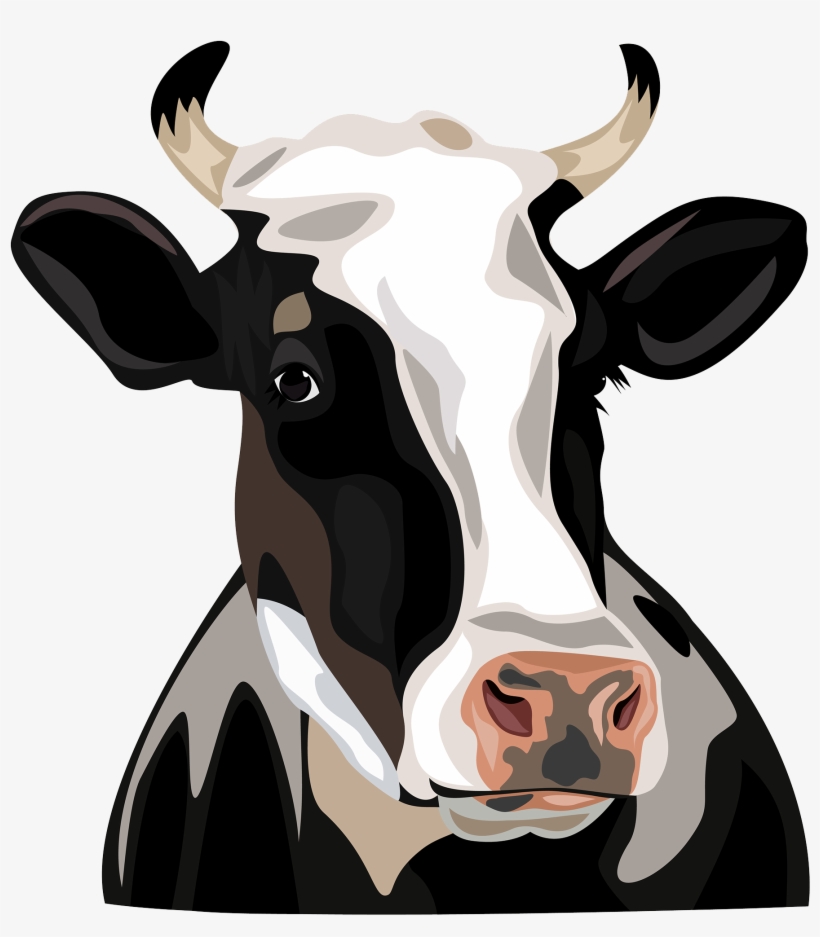 Clipart Cow Watercolor - Cattle, transparent png #731954