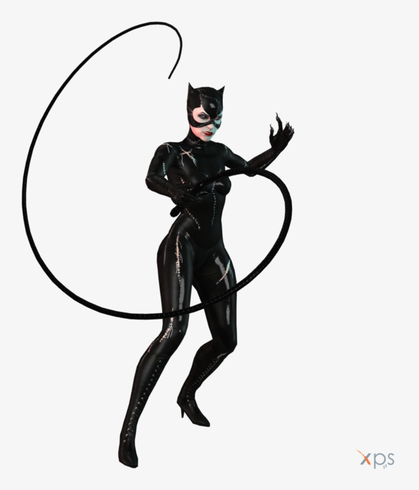 Catwoman Transparent Png - Michelle Pfeiffer Catwoman Png, transparent png #732499