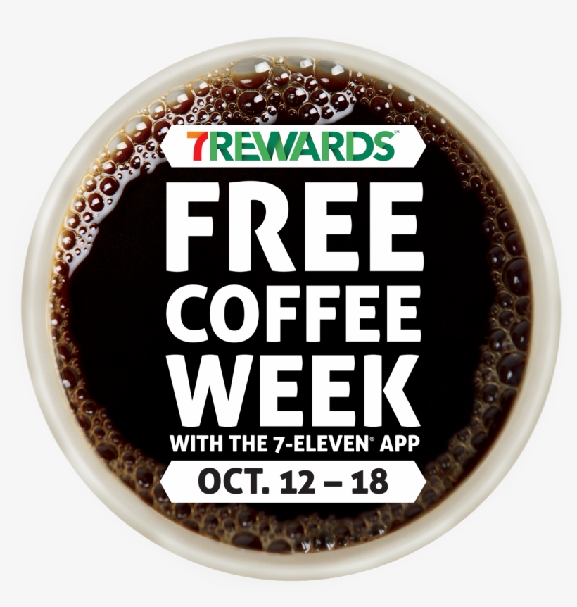 Free Coffee Png Graphic Royalty Free Stock - 7 Eleven Coffee 2016 Promotion, transparent png #732673