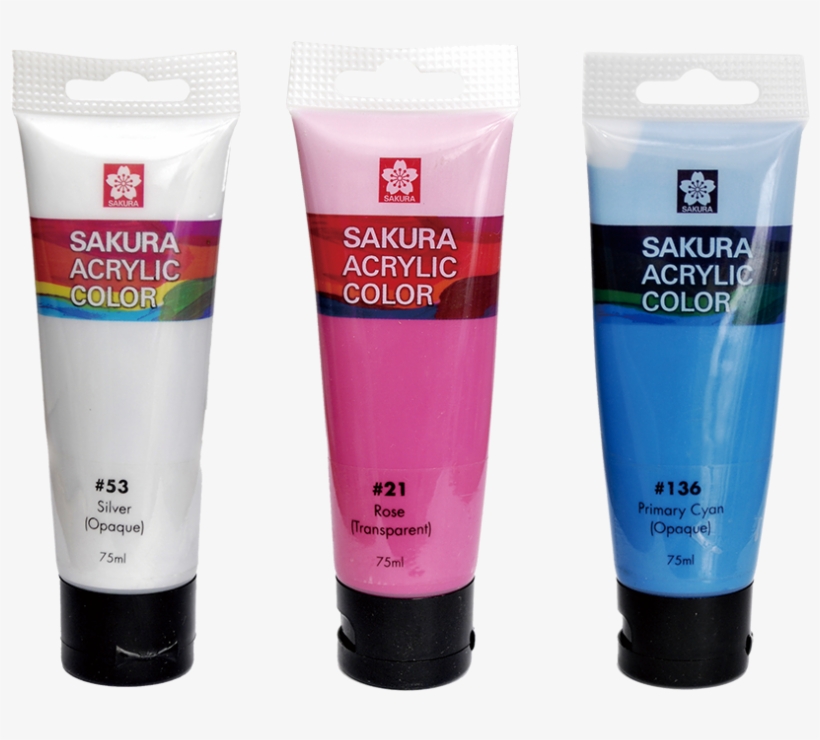 Sakura Acrylic Color, transparent png #732674