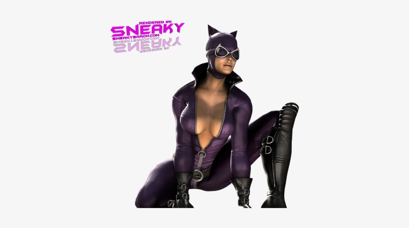 Catwoman - Dc Vs Mortal Kombat Catwoman, transparent png #732790