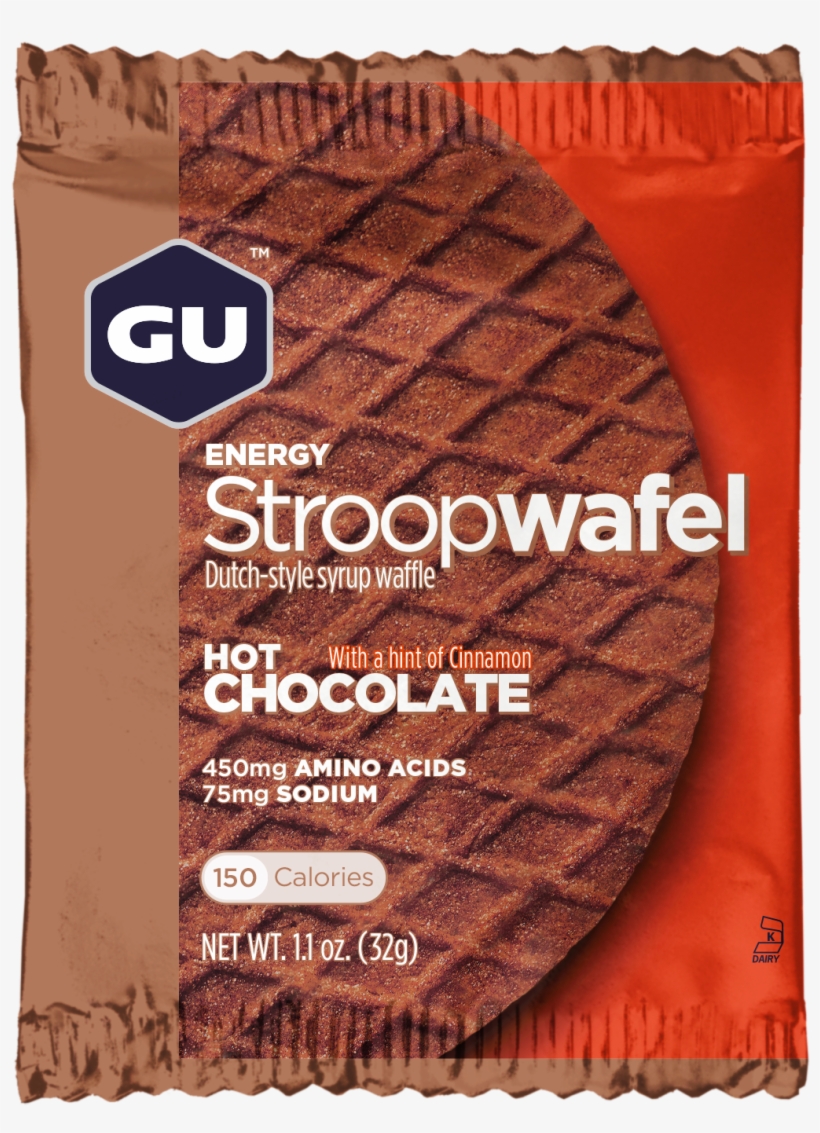 Gu Energy Stroopwafel - Gu Energy - Energy Stroopwafel Box Salted Chocolate, transparent png #732915