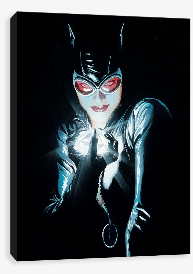 Alex Ross - Catwoman - Harley Quinn Vs Cat Woman, transparent png #733116