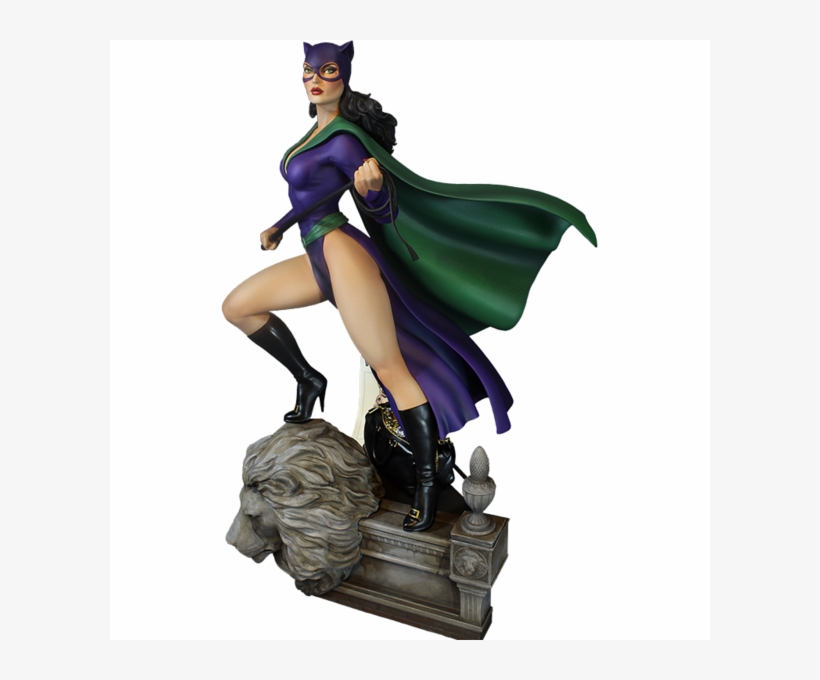 Catwoman Super Powers Maquette Statue By Tweeterhead - Catwoman, transparent png #733268