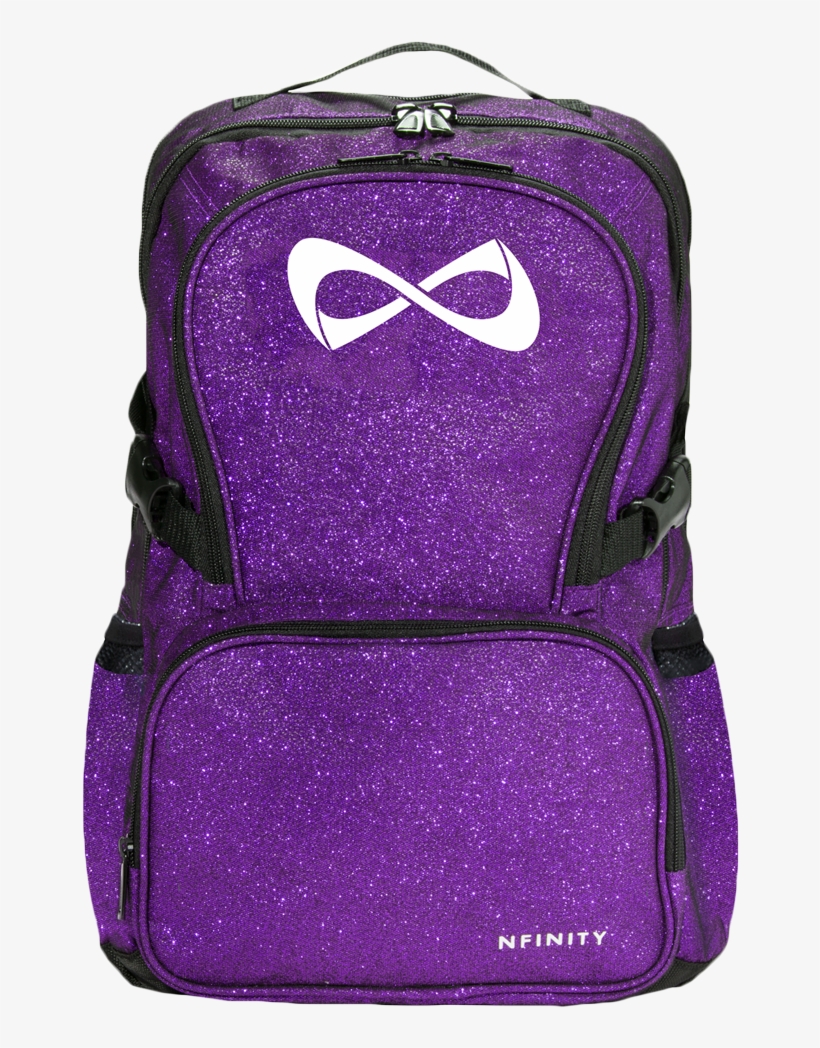Click On Above Image To View Full Picture - Nfinity Purple Sparkle Backpack, transparent png #733289