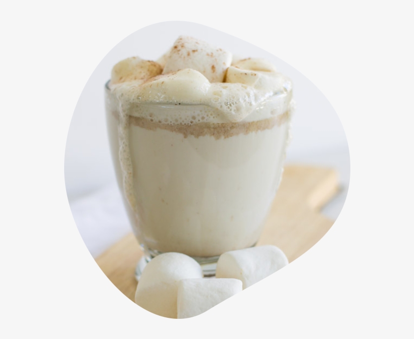 Boozy White Hot Chocolate - Hot Chocolate, transparent png #733312