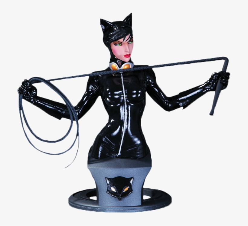 Dc Super Heroes - Dc Comics Super Heroes Catwoman Bust, transparent png #733314