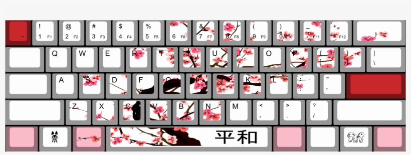 Choose Your Keycap Colors - Dell Vostro V131 Keyboard, transparent png #733315