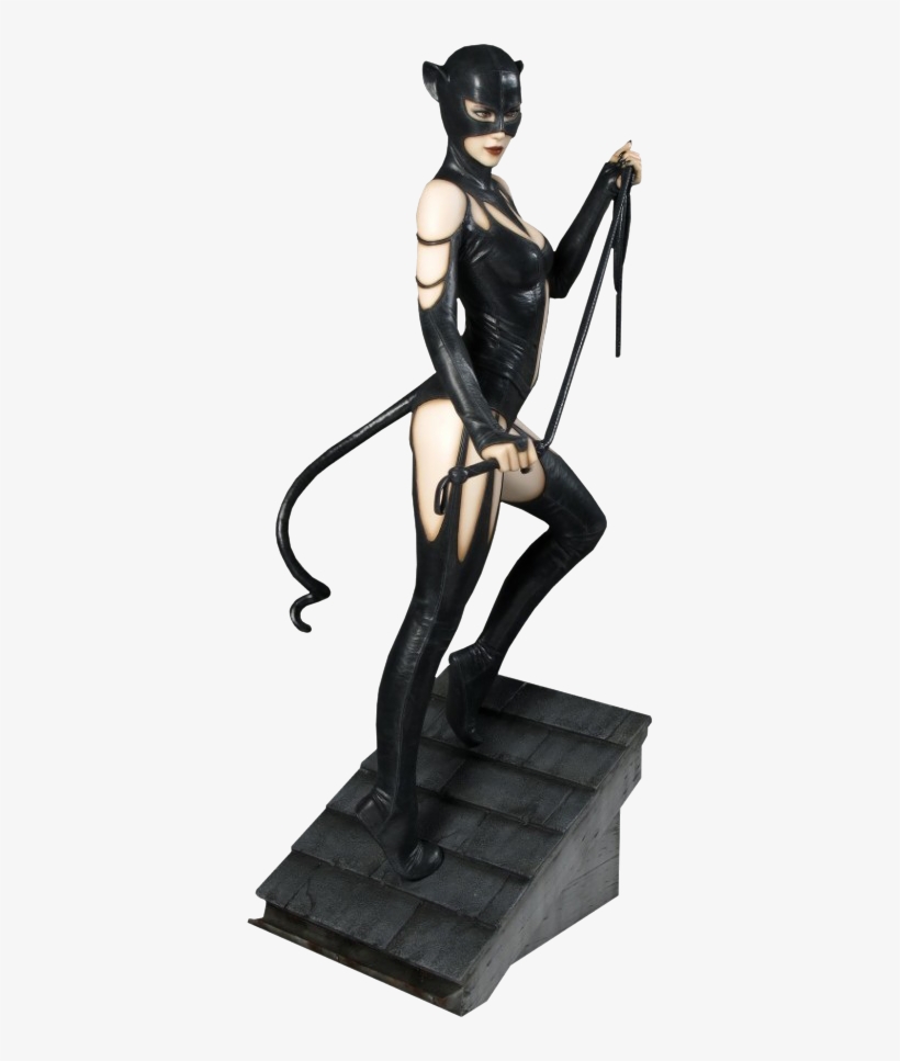 Catwoman Collectible Statue - Dc Bombshell Figures Catwoman, transparent png #733360