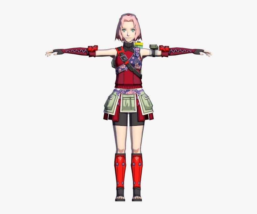 Download Zip Archive - Naruto Shippuden Dragon Blade Chronicles Sakura, transparent png #733361