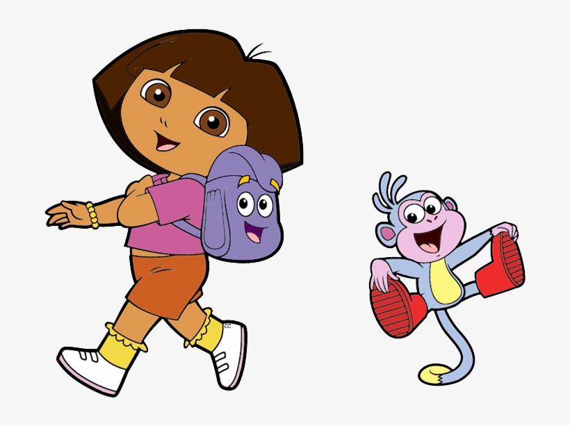 Png Royalty Free Download Bookbag Drawing Dora Character - Dora Clip Art, transparent png #733753