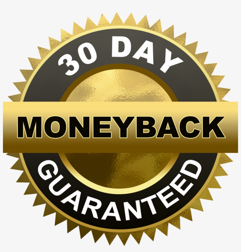 30 Day Money Back Guarantee Cut Out - Money Back Guarantee Seal, transparent png #733830