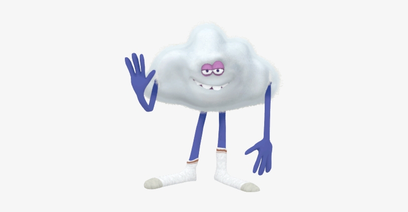 Crazy Forest Party - Cloud In Socks Trolls, transparent png #733894