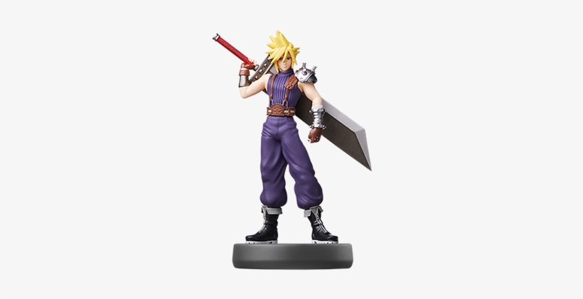 View Larger - Cloud P2 Amiibo, transparent png #734140