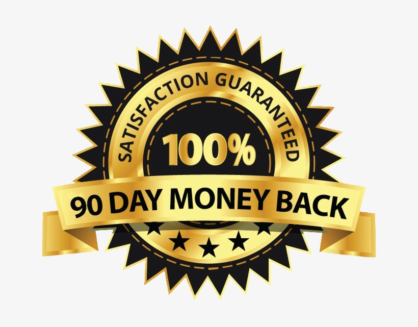 90 Day Money Back Guarantee - Amity Jack Llc Personal Lubricant ~ Premium Bang Water, transparent png #734275