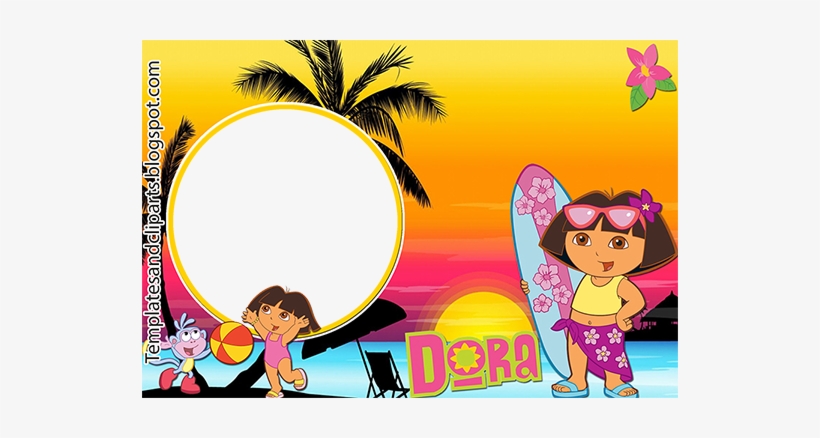 Here You Are A Few Dora The Explorer Frames, Hope You - Beach Dora The Explorer: Phonics Reading Program Book..., transparent png #734296