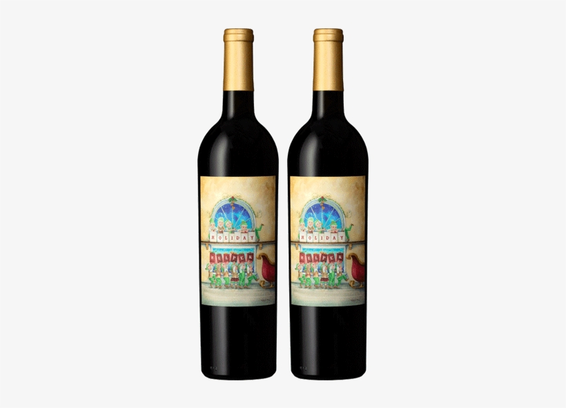 Holiday Helper Gift Set - Wine Bottle, transparent png #734481