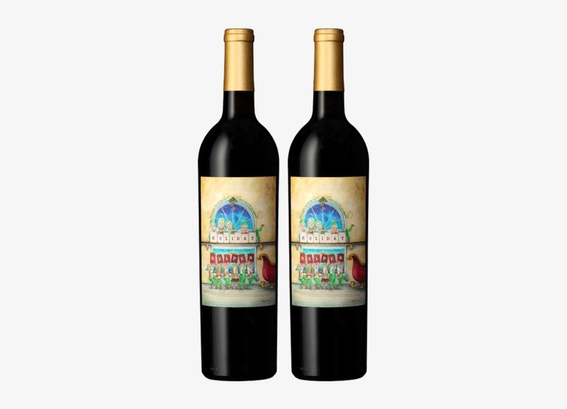 Holiday Helper Gift Set - Wine Bottle, transparent png #734481