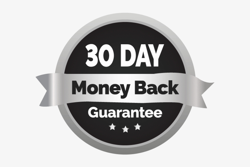30 Day Money Bback Guarantee - Label, transparent png #735236