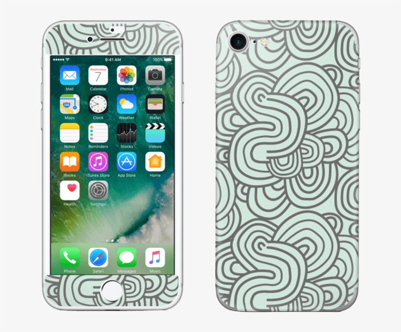 Squiggle - Apple Iphone 7 256 Gb Silver, transparent png #735396