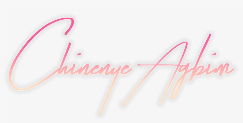 Chinenye Agbim - Calligraphy, transparent png #735912