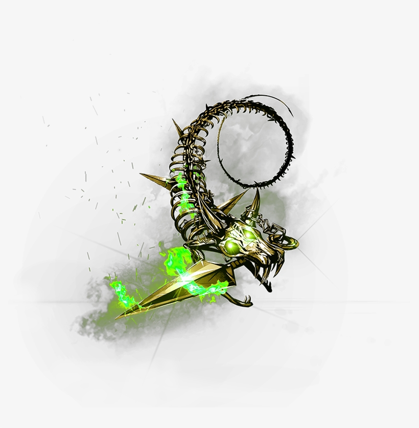 Enemy Kunai Green - Touken Ranbu Enemy, transparent png #735978