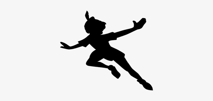 Peter Pan - Peter Pan Silhouette Png, transparent png #736182