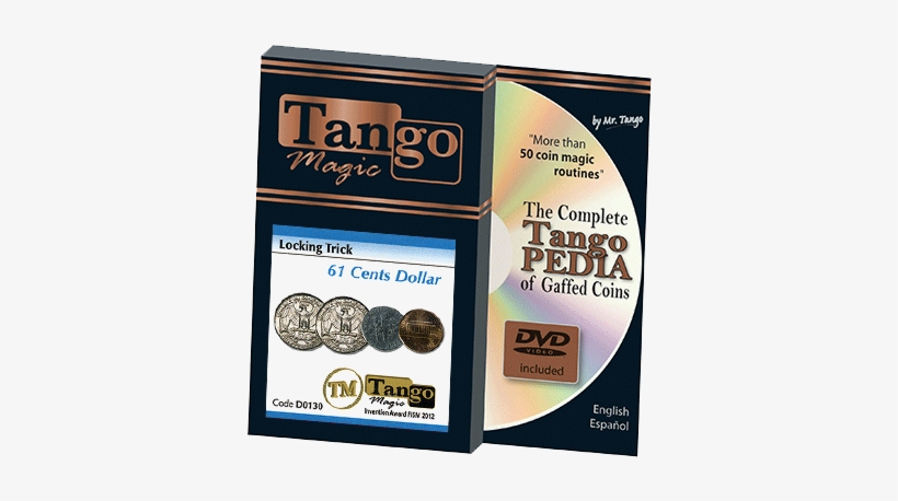 Locking Trick 61 Cents (2 Quarters, 1 Dime, 1 Penny) - Magnetic Dollar Coin, transparent png #736204