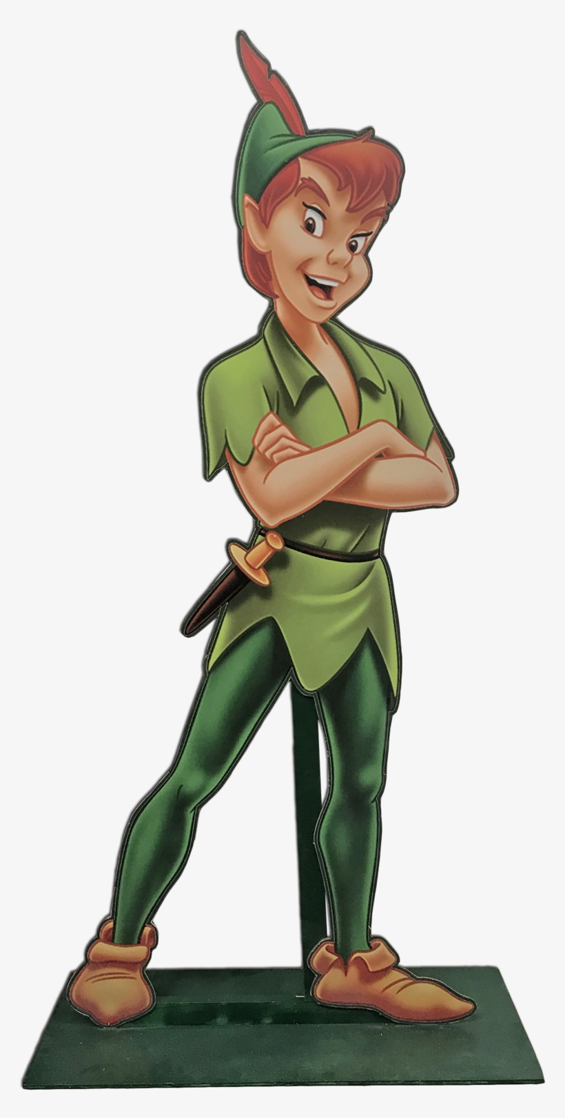 Peter Pan Standee - Disney Peter Pan Cardboard Stand-up, transparent png #736397