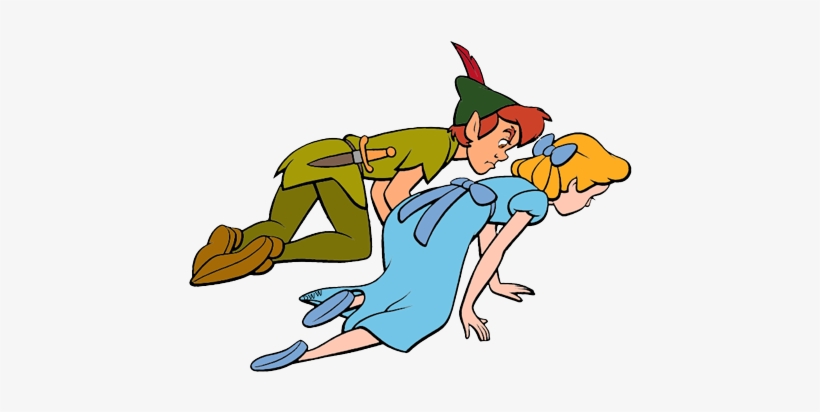 Peter Pan, Wendy - Peter Pan And Wendy Png, transparent png #736554