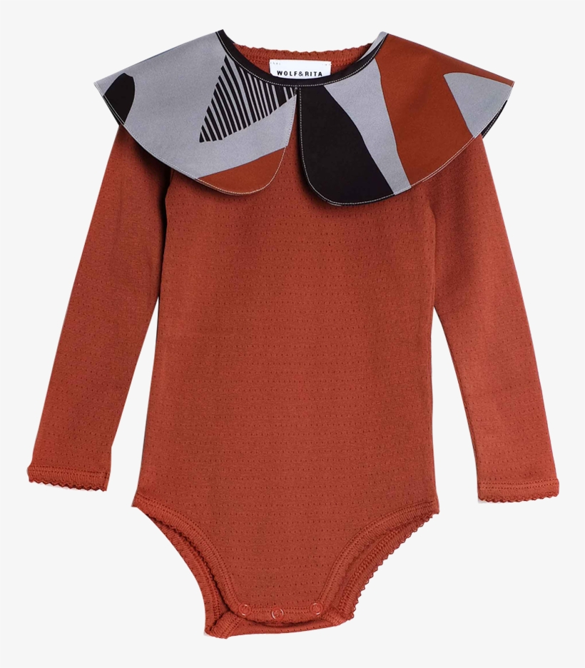 Wolf And Rita Baby Aurora Watercolour Stripes Bodysuit - Romper Suit, transparent png #736627