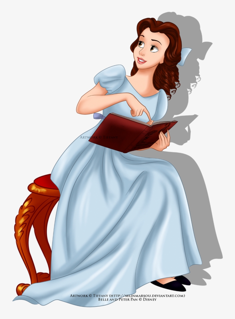 38 Images About Peterpan/wendy 👑💫 On We Heart It - Disney Wendy Darling Fan Art, transparent png #736676