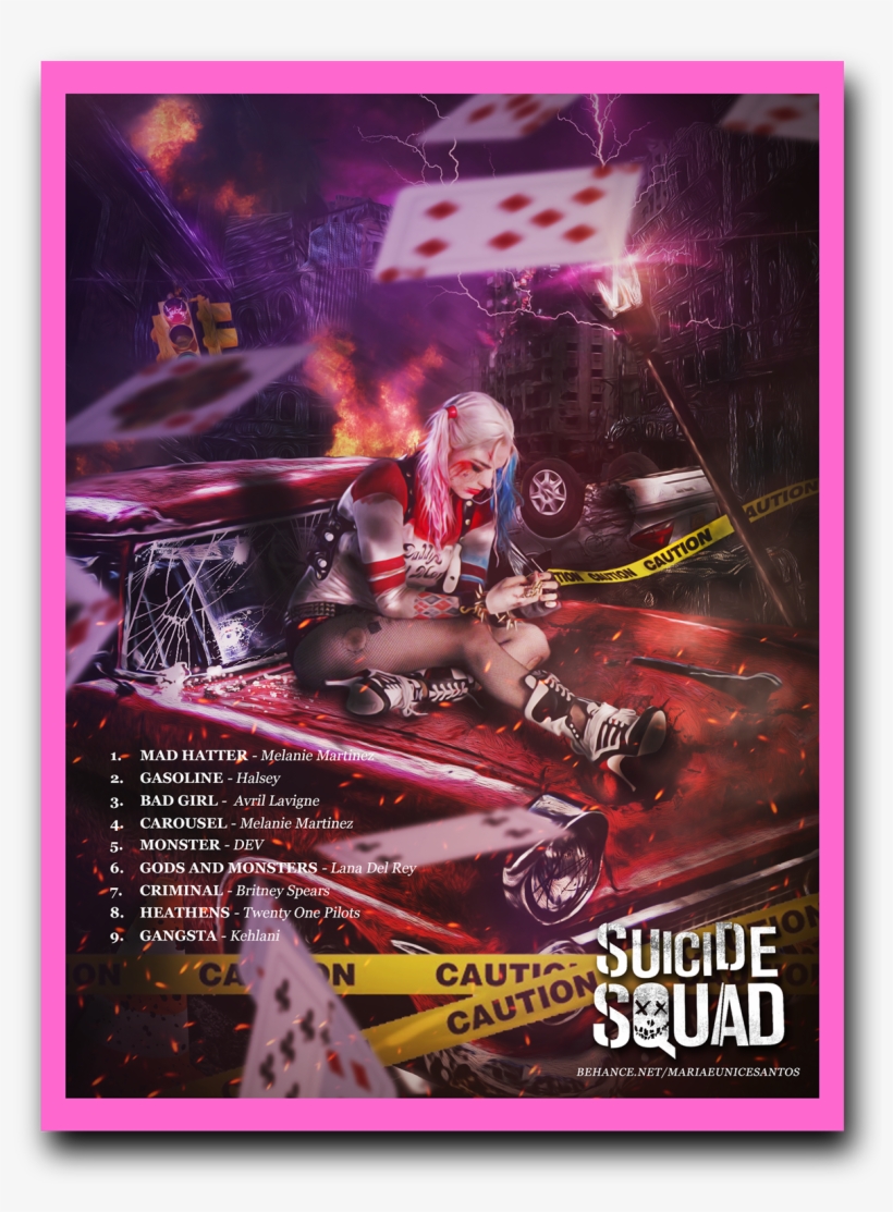 X X X - Suicide Squad Keyring 60mm X 40mm, transparent png #737109