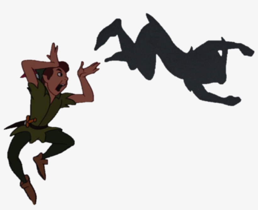 Creepy Peter Pan Shadows Png Creepy Peter Pan Shadows - Transparent Peter Pan Shadow Png, transparent png #737178