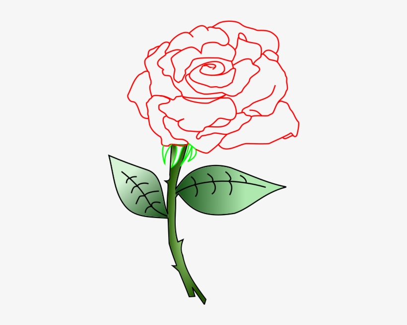 This Free Icons Png Design Of Single Rose, transparent png #737619