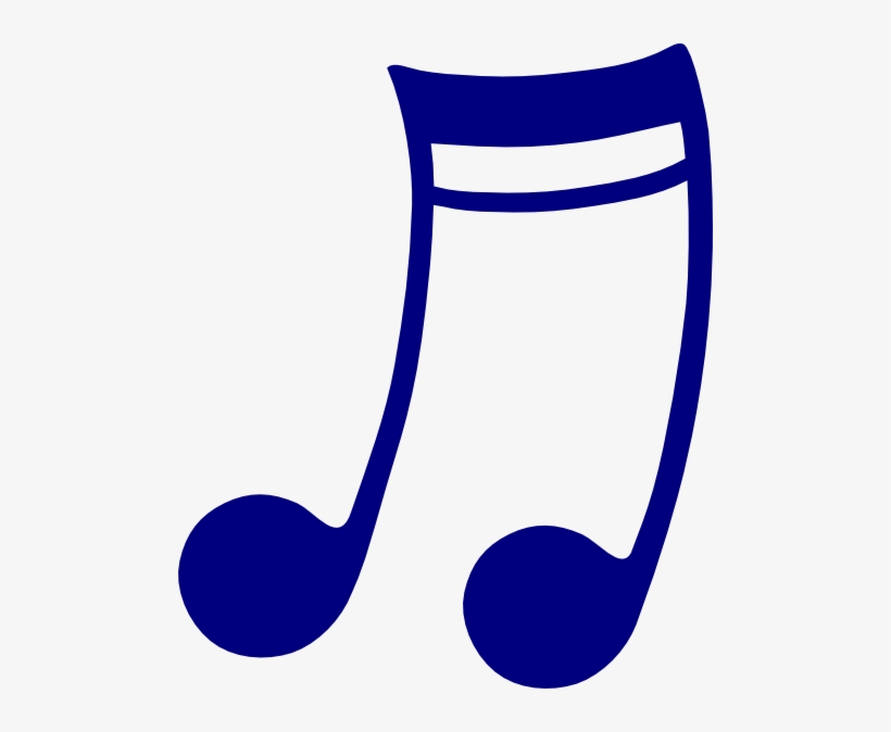 Blue Music Note Svg Clip Arts 492 X 594 Px, transparent png #737621
