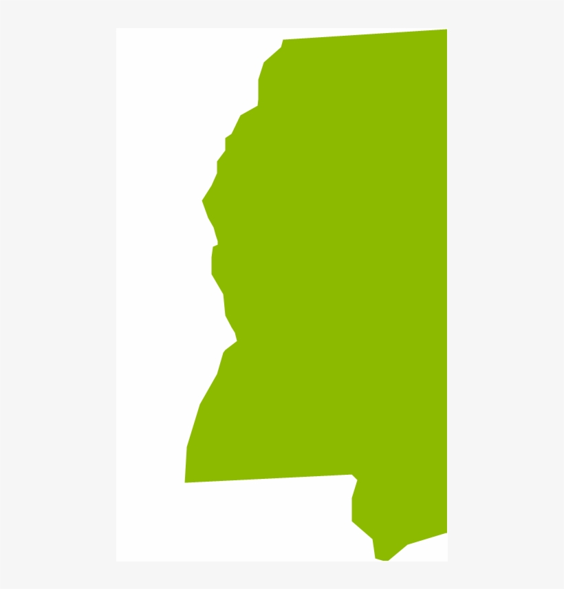 Mississippi, Mississippi, - Vector Map Of Mississippi, transparent png #737910
