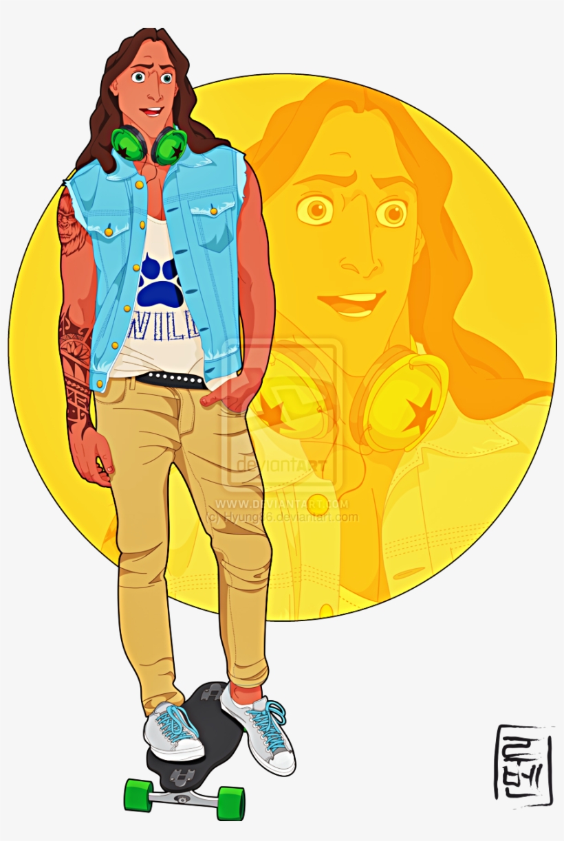 Walt Disney-figuren Hintergrund Containing Anime Entitled - Disney Princes In College, transparent png #737960