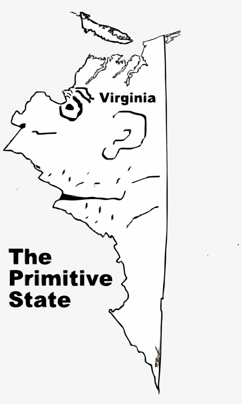 A Funny Map Of Virginia - Adobe Certified Expert, transparent png #738054