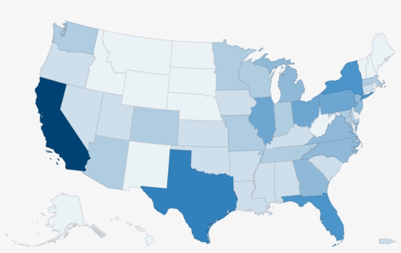 List Of U S States And Territories By Population Fictional - States By Population, transparent png #738059