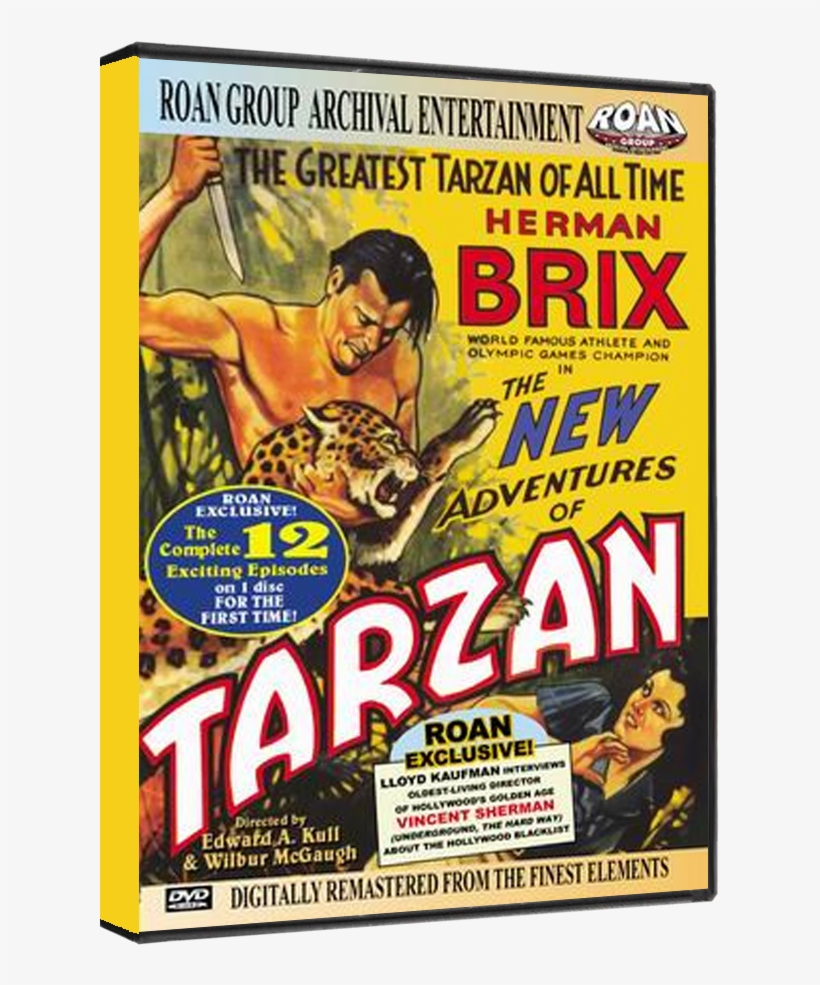 New Adventures Of Tarzan Dvd, transparent png #738085