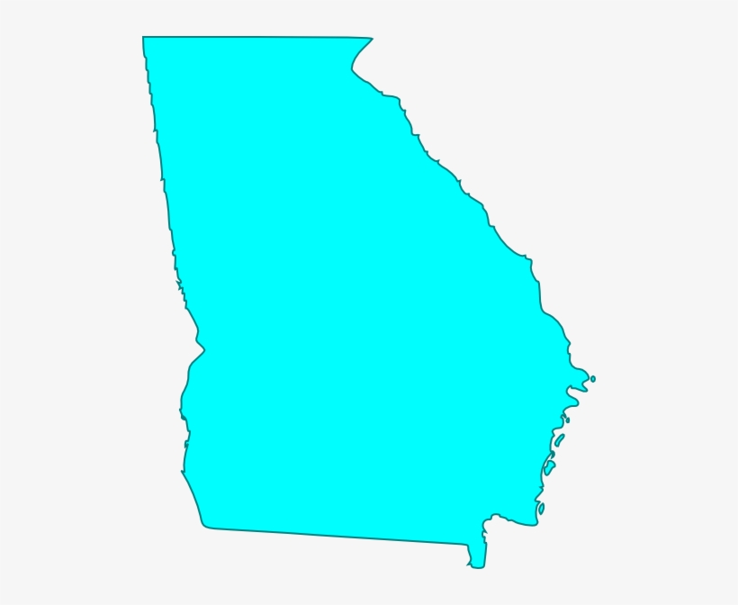 Georgia Blue Clip Art - State Of Georgia Clipart, transparent png #738155